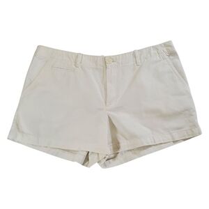 2334 * Gap Women's 100% Cotton Shorts White Size 8